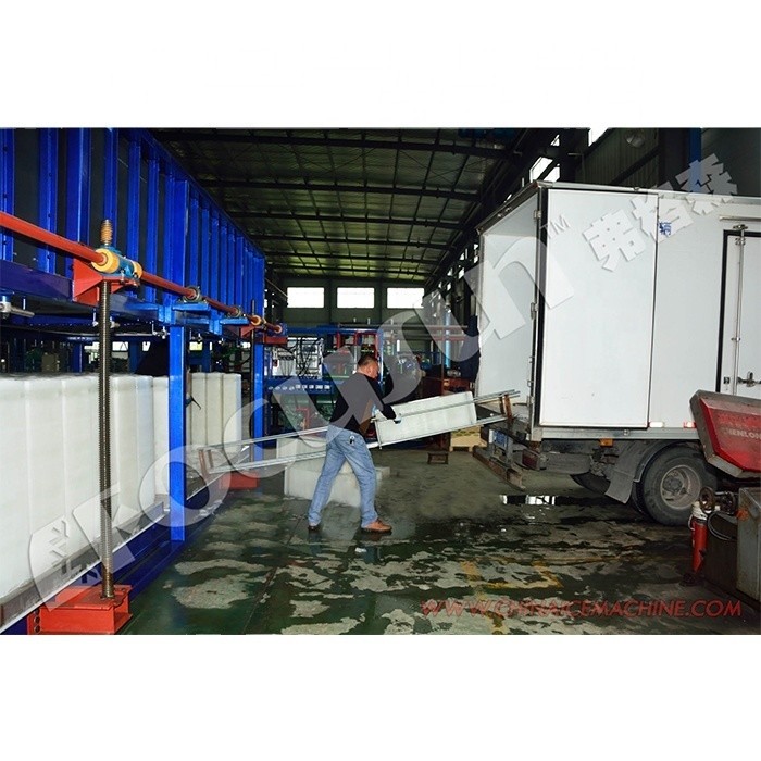 Manufacturing Plant Ice Block Maker with Cold Storage Room and Low ...